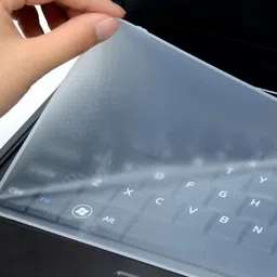 Wrixty Thin Transparent Dust Water Proof Keyguard Protector (Pack Of 2) Laptop Keyboard Skin image 2