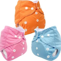pooluv Adjustable Reusable Cloth Diaper With White Changing Insert For Babies/NewBorn-picture-33