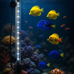 kickat Blue, White LED Aquarium Light image 1