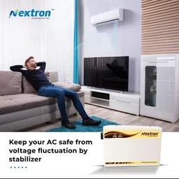 nextron 5KVA Deluxe Automatic Voltage Stabilizer for 1.5 Ton AC | 2 Ton Inverter VOLTAGE STABLIZER image 3