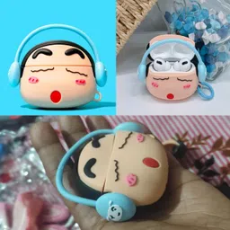 vinylzone Pouch for Cute Shin-chan Mouse Animal 3D Cartoon Character Silicon For Pro ,Pro 2 image 4