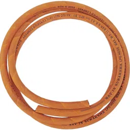 eseksafar Heavy duty 2M Gas pipe With 2pc Clamp 3 Layer wire Gas pipe Hose Pipe image 2