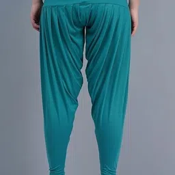 queenscode Viscose Rayon Solid Patiala image 2