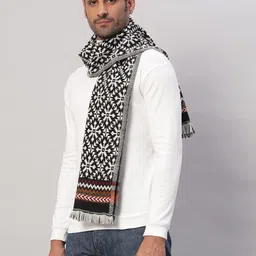 Ravaiyaa - Attitude Is Everything Woven Men Muffler image 2
