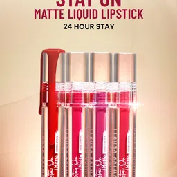 swiss beauty Stay On Matte Highly Pigmented Liquid Lipstick image 2