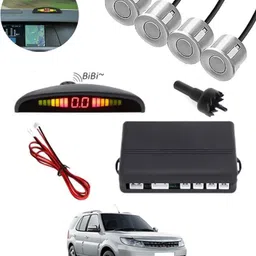 aarsh store Universal 4 Silver Reverse Parking Sensor-AF25N57 Universal 4 Silver Reverse Parking Sensor-AF25N57 Parking Sensor-picture-12