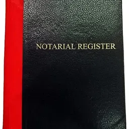 r k sales Notarial Register R K Notarial Register 100 PAGES Notary Register, PACK OF 1 1-Part Hard Bound-picture-38