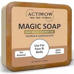 actiwow Magic Soap Green Tea Mint Purifying Bar CMR image 1