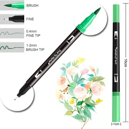 wynhard 36 Color Dual Marker Pen Water Based Marker for Drawing Marker Pens Coloring Pen image 2
