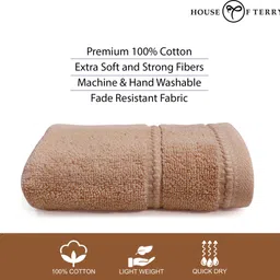 house of terry Cotton 400 GSM Hand Towel image 2