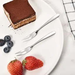 haniza MEHTAB 6 FRUIT FORK Stainless Steel Fruit Fork Set image 5