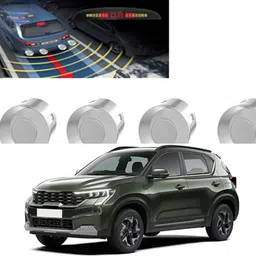 msnp 4Pcs Silver Reverse Parking Sound Warning sensor for car Protection-247 Universal Silver Reverse Assistance Praking Sensor for car-247 Parking Sensor-picture-22