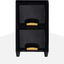 ashlas 2 Tier Organizer for Clothes/Kitchen Storage Rack/Modular Wardrobe for Cloth PP Collapsible Wardrobe image 4