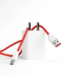 DBG PRO 33 W SuperVOOC 7.3 A Wall Charger for Mobile with Detachable Cable image 1