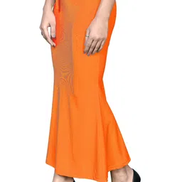 Uniquefashion FISH_ORANGE_XXL Lycra Blend Petticoat image 3