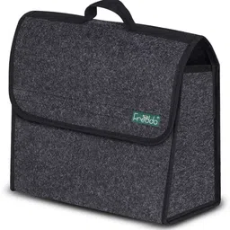 Car Trunk Organiser Boot Storage Utility Tool Bag-Black Color Trunk Organizer-image-60