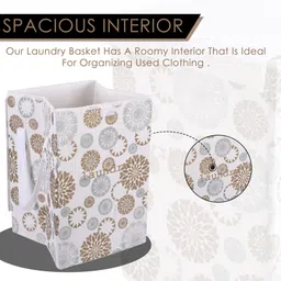 kuber industries 75 L White Laundry Basket image 5