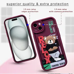 enflamo Back Cover for Apple iPhone 13 image 2