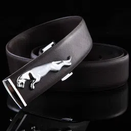 darkleatheris Men Casual, Evening, Formal, Party Black Artificial Leather Belt image 2