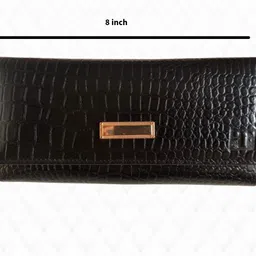 alnaz fashions Formal, Casual, Party Black Clutch image 4
