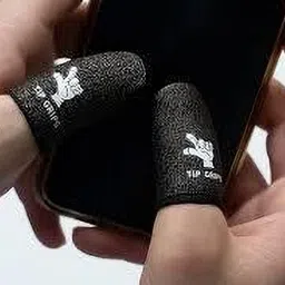 ffive Pubg and all Gaming Suitable for all smartphones Gaming Finger Sleeves Finger Sleeve image 3