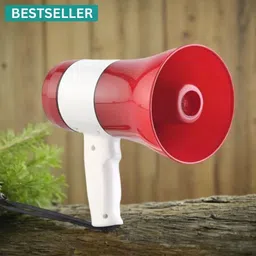 syara Handheld (Megaphone with Recorder) (Bhopu Talk Record Play) & Siren MusicSB389 Handheld (Megaphone) (Bhopu) Horn with USB & SD Card Port for AnnouncingSB389 Outdoor, Indoor PA System-picture-12