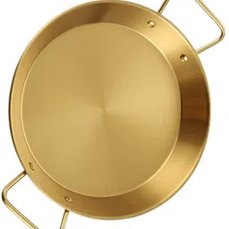 bhajanshree Stainless Steel Pan Non-Stick Frying Wok for Spaghetti, Fried Chicken, Stir Fry Stir Fry Pan 25 cm diameter 1 L capacity-picture-11