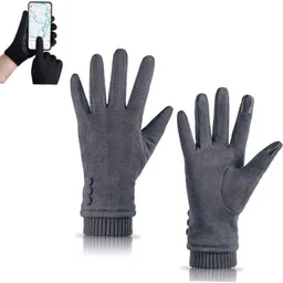 winity Solid Winter Women Gloves-picture-12
