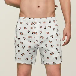 xyxx Pack of 3 Remix IntelliEaze Super Combed Cotton Printed Printed Men Boxer image 3