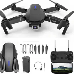 Drone with camera E88 Drone with 4k Camera Foldable Drone-image-42