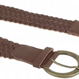 aakriti Women Casual Brown Synthetic Belt image 4