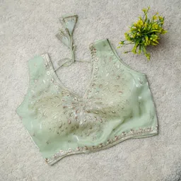 V-Neck Women Blouse-image-0