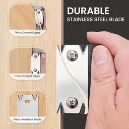 elephantboat Edge Trimmer Hand Planer for Woodworking and Chamfering Steel Hand Plane image 5