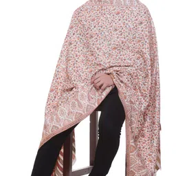 MANBHAV Acrylic Floral Print Men Shawl image 3