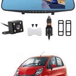 gonama Car DVR Rear View Mirror Video Recroder 4.3inch BackUp Car Camera Dual Lens S220 In-car Camera System image 5