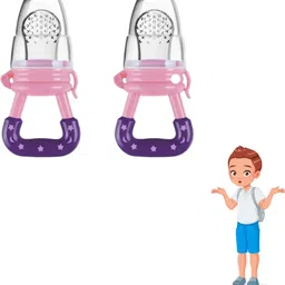 aapni dukan SST Sales Baby Food And Fruit Nibbler & Pacifier Teether BPA Free Nibbler TH404 Feeder-picture-21
