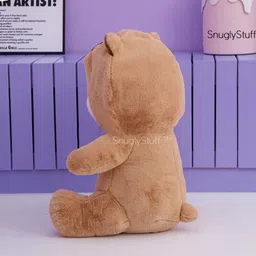 snugly stuff Latest Capybara Plush Hooddie Teddy Bear Stuffed Soft Toy For image 3