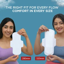 azah Rash-Free Napkins XL for Heavy Flow | Leak Proof & Cottony Soft Sanitary Pad image 5