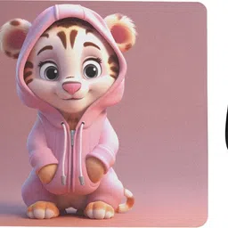 ARTOLIC 3D rendering young tiger Mouse Pad for Office & Gaming, Non-Slip Rubber Base Non Slip Base Mousepad-picture-38