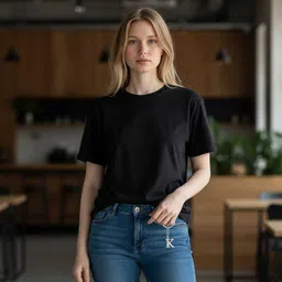 tera13 K Alphabet Keychain, Silver Metal Keychain With Crystal Stones, Purse, Car, Bike Key Chain image 4