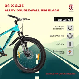 kross Hammer Single Speed Steel Dual Disc, Front Suspension (12+ Yrs) 24 T (inch) Mountain Cycle image 5