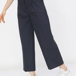 tokyo talkies Women Flared Multicolor Viscose Rayon Trousers image 3