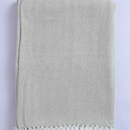 jamio firati Green Cotton Geometric 80x60 Inches Sofa Throw image 2