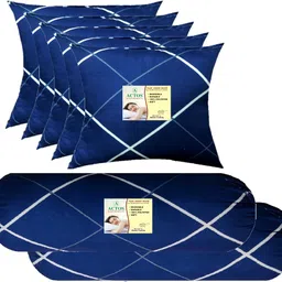 actos 5 Cushion And 2 Microfibre Geometric Bolster Pack of 7-picture-11