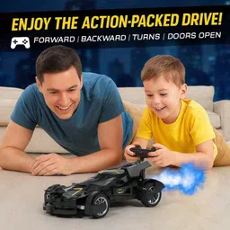 j k international Remote Control Car for Kids with Mist Spray Action Flashing Lights image 3