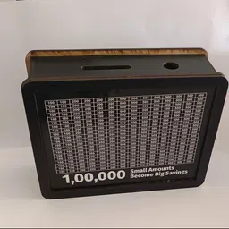 artevatika Wooden Money/Piggy Bank, Money Coin Box for Kids/Children Coin Bank image 2