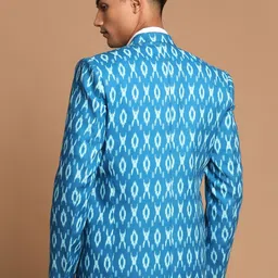 jbn creation Men Printed Single Breasted Casual Blazer image 3