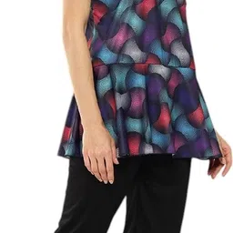 aarika Printed Women Swim-dress Black Swimsuit-picture-16