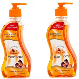 santoor Sandalwood & Tulsi Hand wash Get One By One Hand Wash-picture-18