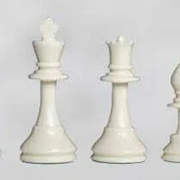 hyper Super Strong Solid Complete Set of 32 Plastic Chess Pieces, 4 cm Surfing Board image 3
